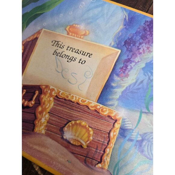 Vintage 90s Disney The Little Mermaid Treasure Chest Picture Books - Picture 7 of 15